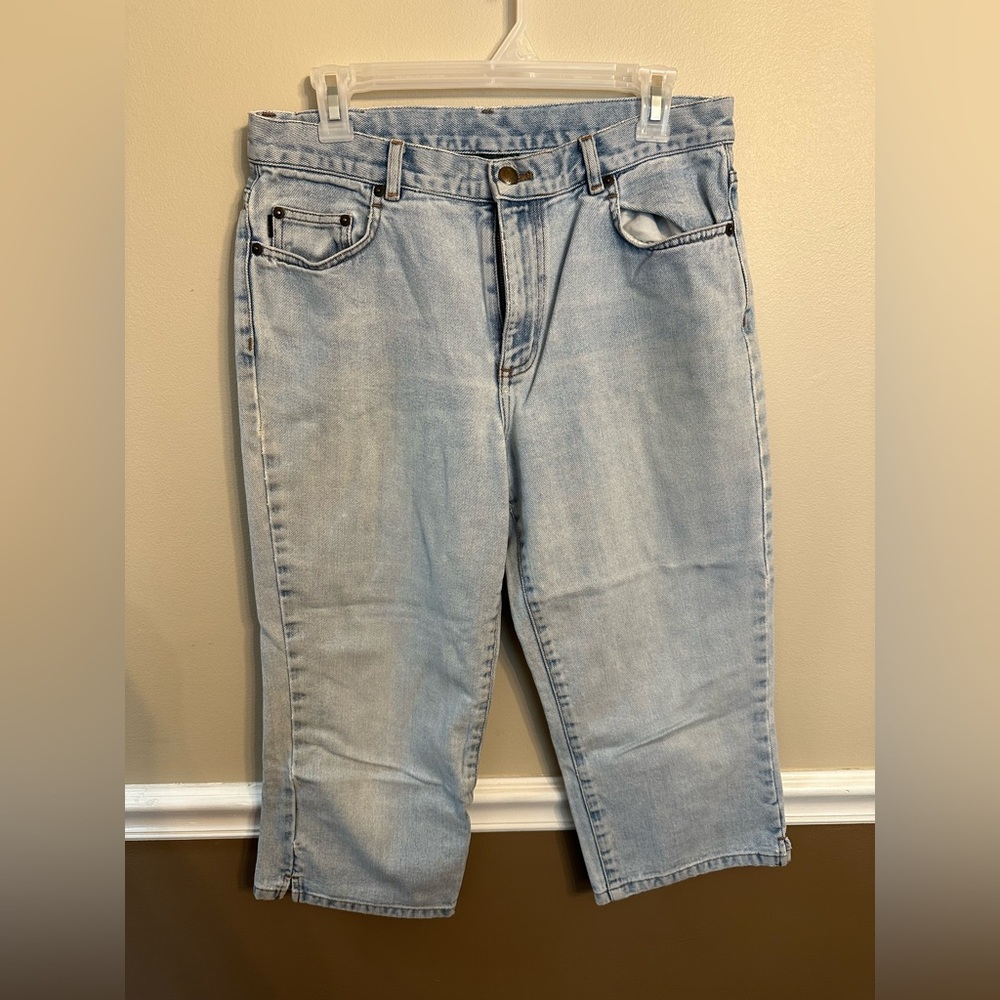 Vintage Ralph Lauren women’s Light Blue crop